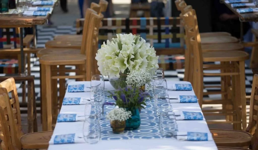 Back yard villa wedding — 2